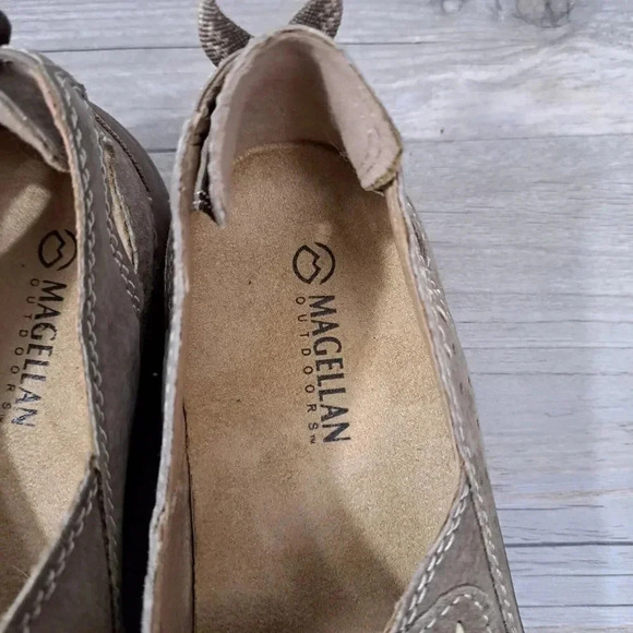 Magellan Outdoors Womens Putian Sandal Size 7M Tan Leather - Picture 9 of 9